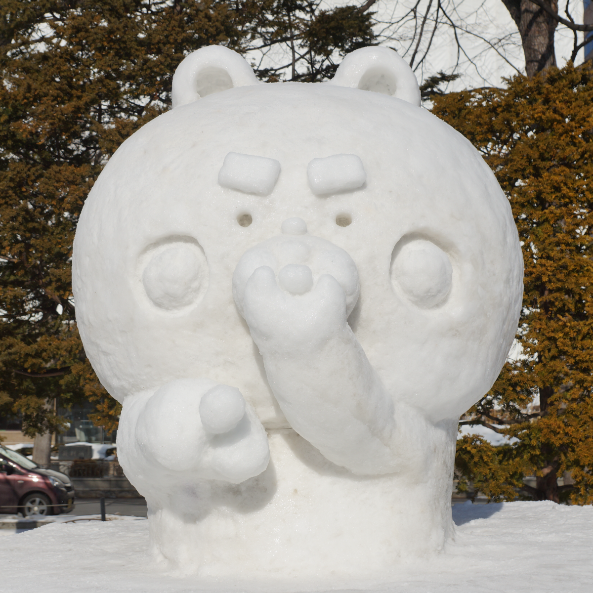 北海道マラソン沿道応援