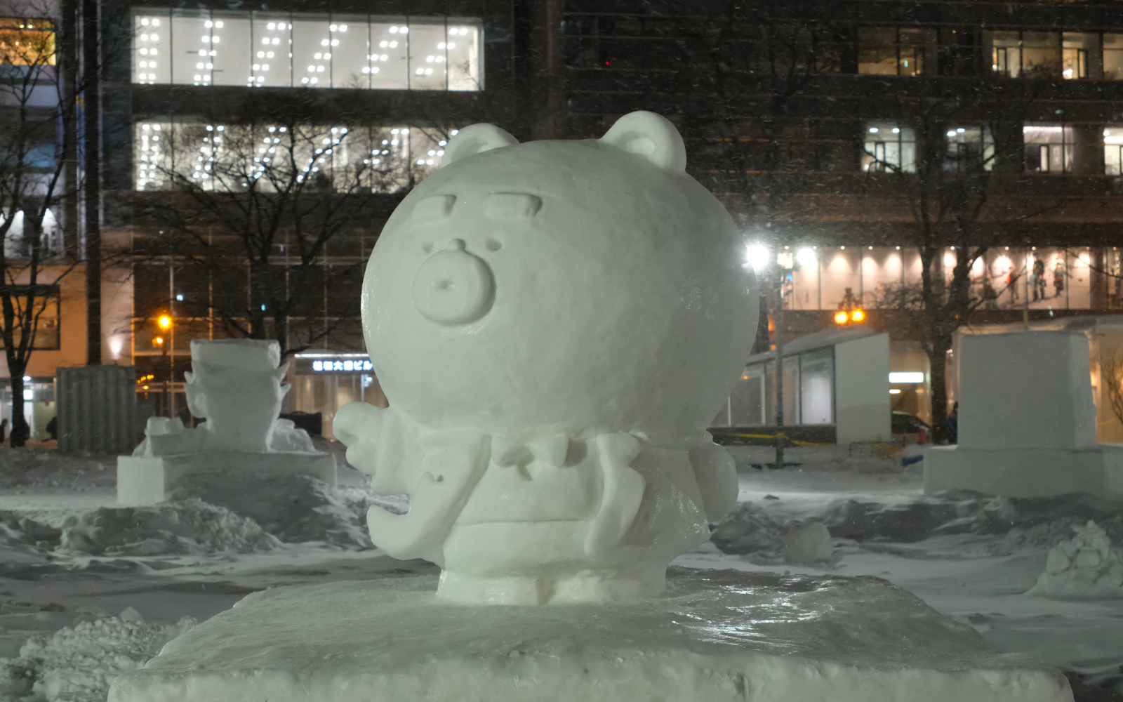 2024年 雪像 会場